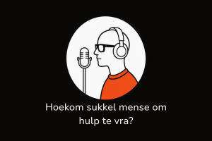 Hoekom sukkel mense om hulp te vra?